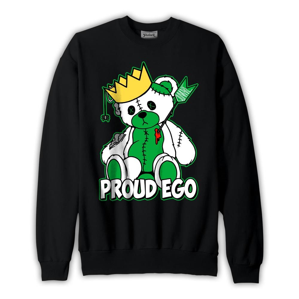 Sweatshirt To match Sweatshirt Ego Bear, Lucky Green 5s, To Match Sneaker Lucky Green 5s DNY