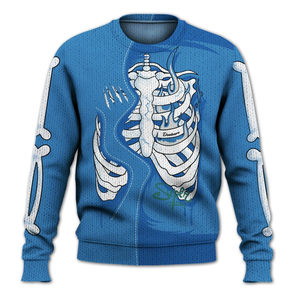 Knitted Sweater To Match Low Carolina 17s - It's The Kick For Me