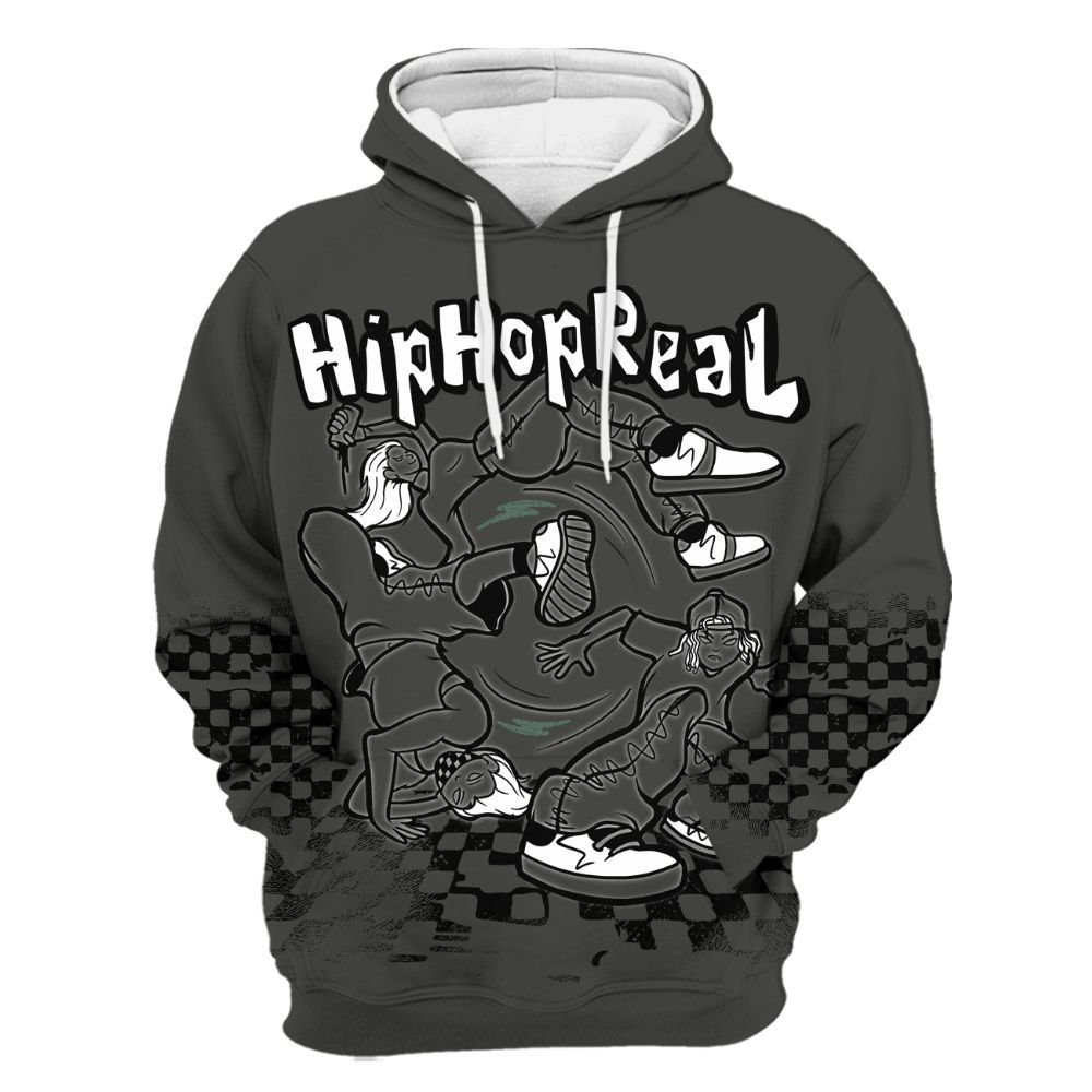 Hoodie To Match Dunk Low Skateboards Black - Feel Life Street Style All Over Print