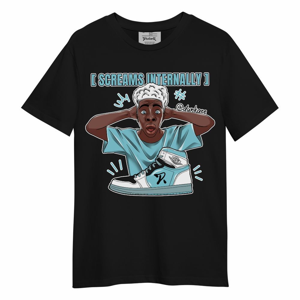 Shirt To Match Low Legend Blue 11s - Scream Internally Unisex Shirt