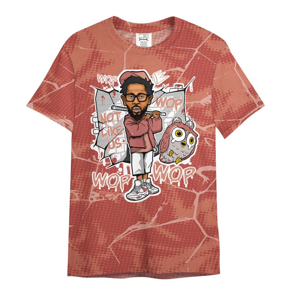 Shirt To Match Dune Red 13s - None Like ComptonCity Graphic Crack All Over Print