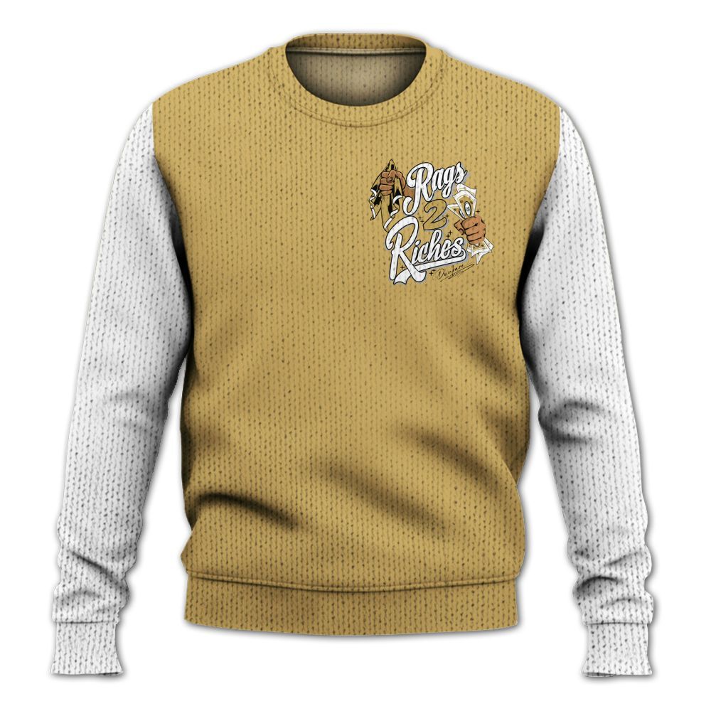 Knitted Sweater To Match Craft Paris 6s, Custom Name Rag 2 Riches