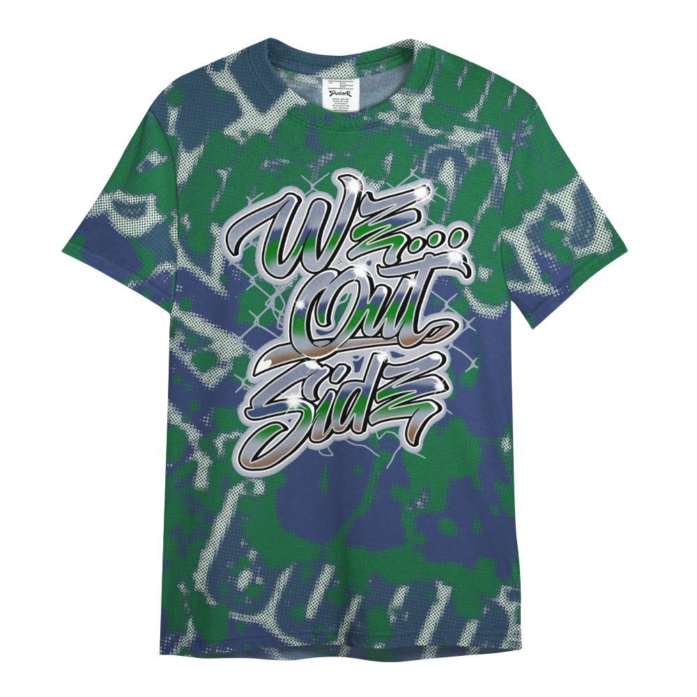 Shirt To Match Midnight Navy 13s - We OutSider Graphic Street All Over Print