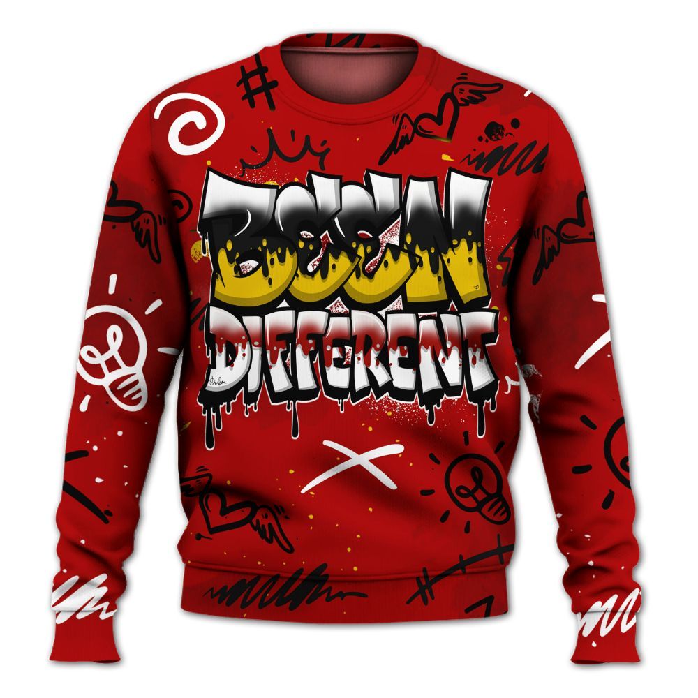 Sweatshirt To Match Low Lucky Cat 1s - Drip Been Di2ferent All Over Print