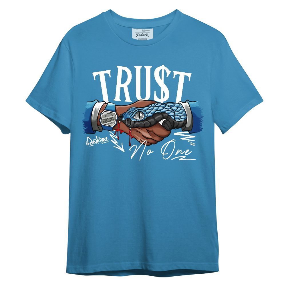 Shirt To Match High OG UNC Reimagined 1s - Snake Trust No One Unisex Shirt