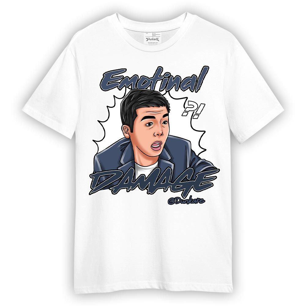 Shirt To Match Low Diffused Blue 11s - Damaged Unique Shirt Unisex