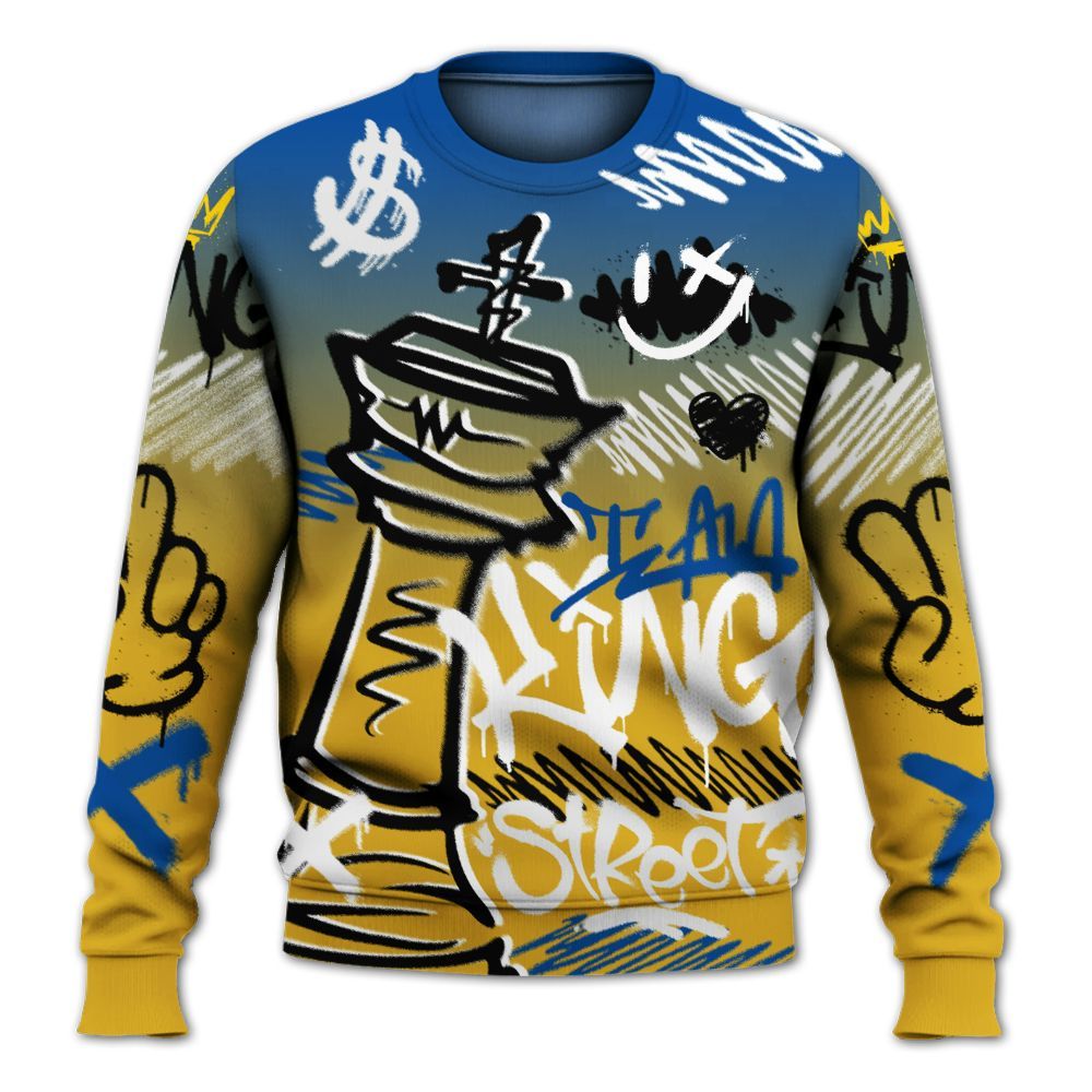 Sweatshirt To Match High Laney 1s - Street King Chess Streetwear All Over Print