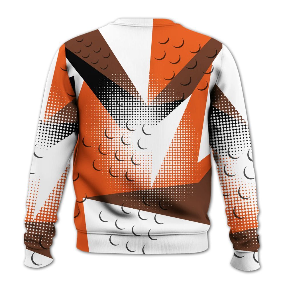 Sweatshirt To Match High OG Starfish 1s - Poly Custom Name Number 23 5s All Over Print