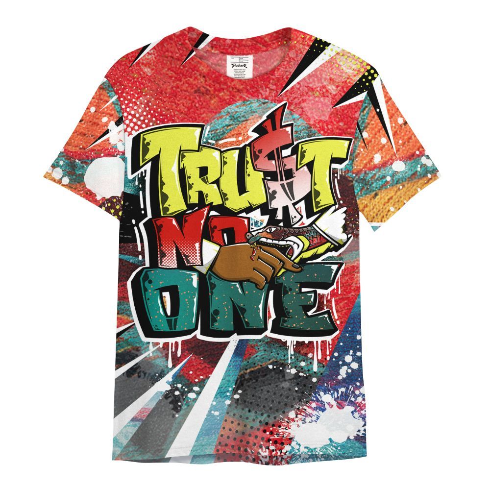 Shirt To Match Kobe 8 What The - Poly Trust No One Dripping All Over Print