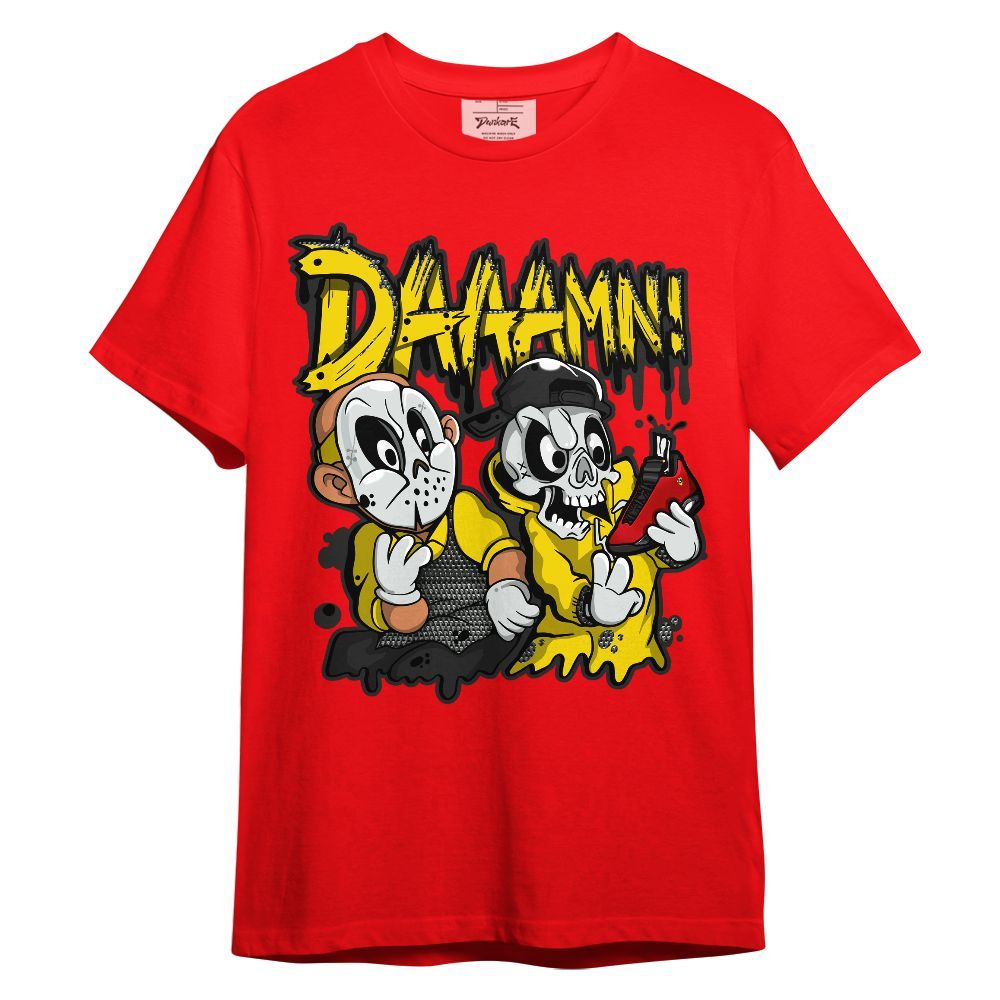 Shirt To Match Ferrari 14s - Damn Shoe Graphic