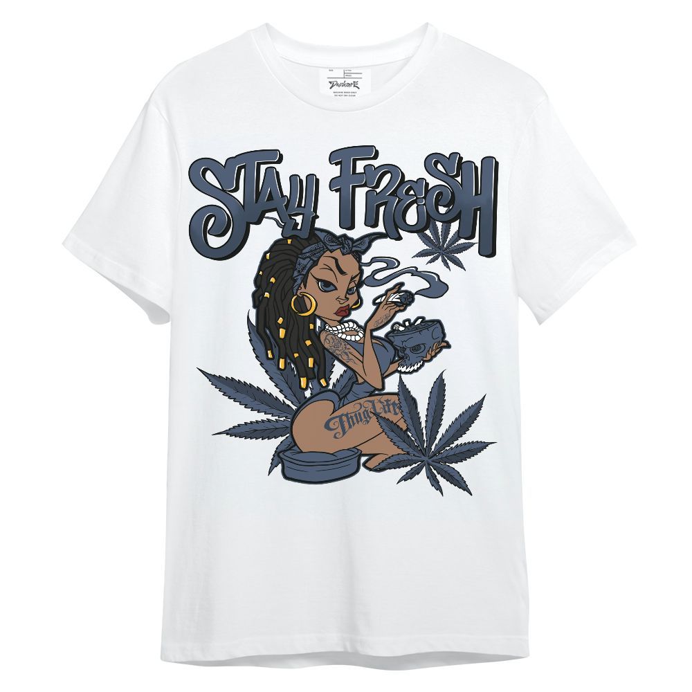 Shirt To Match Low Diffused Blue 11s - Stay Fresh Cannabis Unisex Shirt