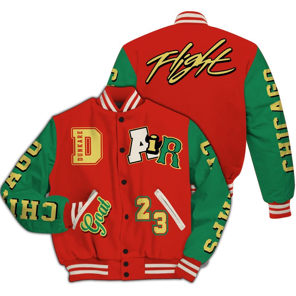 Varsity Jacket To Match Retro El Vuelo 3s - AIR Number 23 GOAT All Over Print