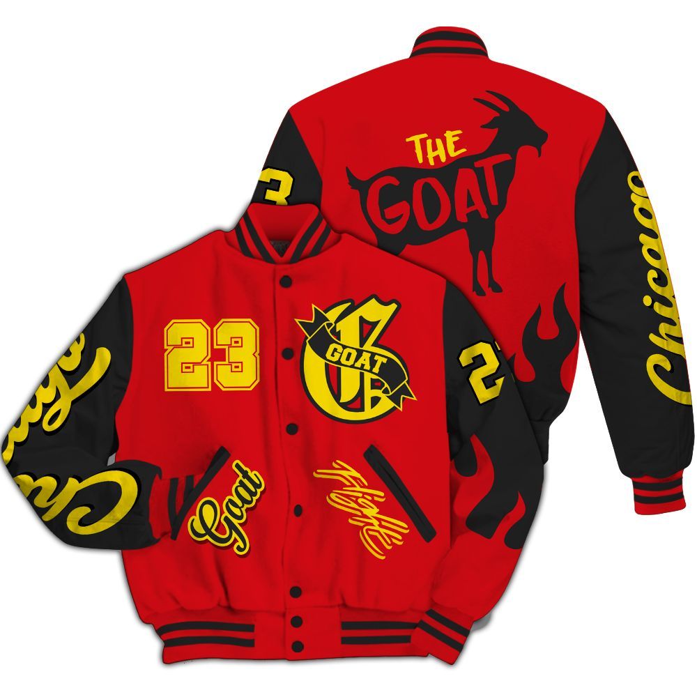 Varsity Jacket To Match Ferrari 14s - The G.O.A.T Streetwear All Over Print