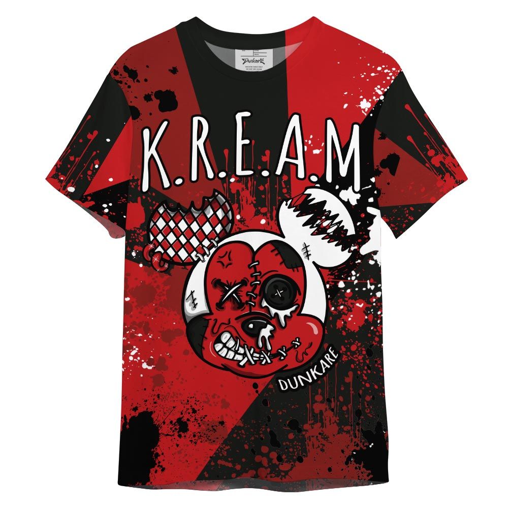 Shirt To Match Shirt Streetwear Kream Drip, Bred Reimagined 4s T-- To Match Sneaker Bred Reimagined 4s Graphic Tee NCT
