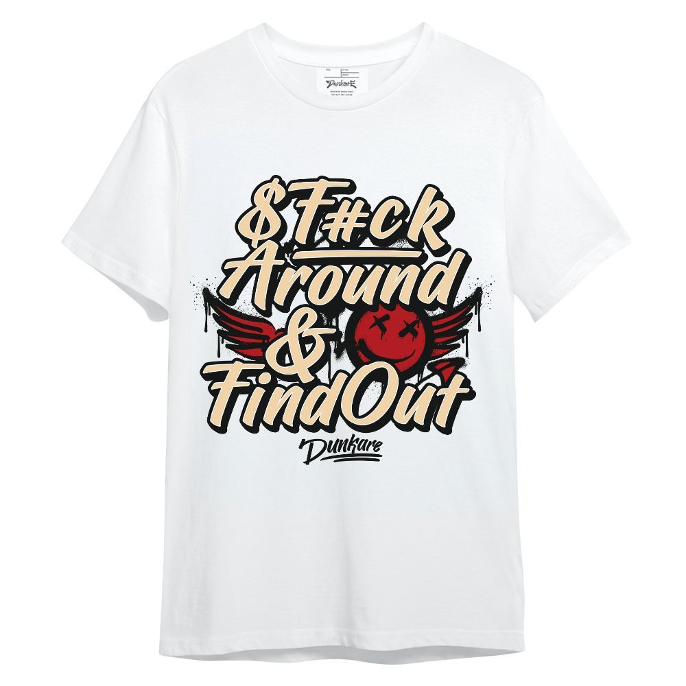 Shirt To Match Dunk Low Strawberry Waffle - Fck Around Find Out Unisex Shirt