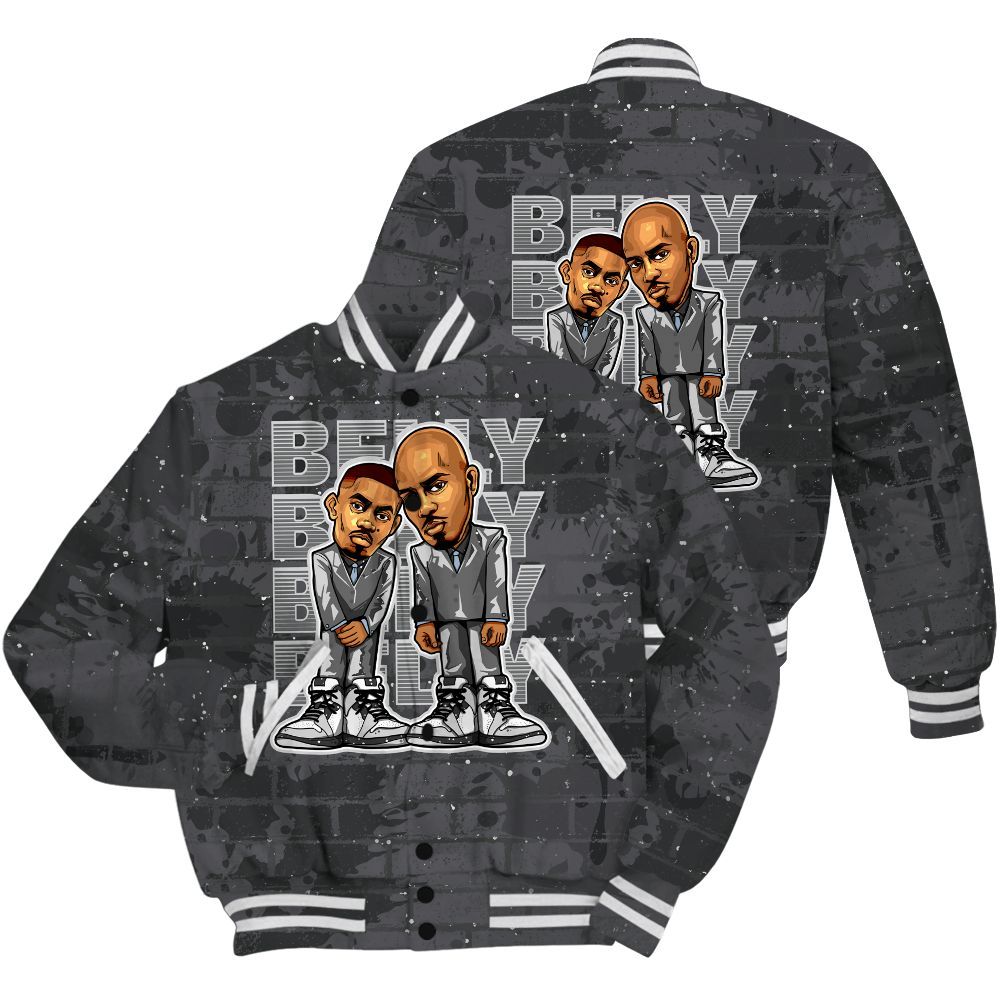 Varsity Jacket To Match Reverse Oreo 6s Shirt - Belly Sneakers Graphic Halloween All Over Print