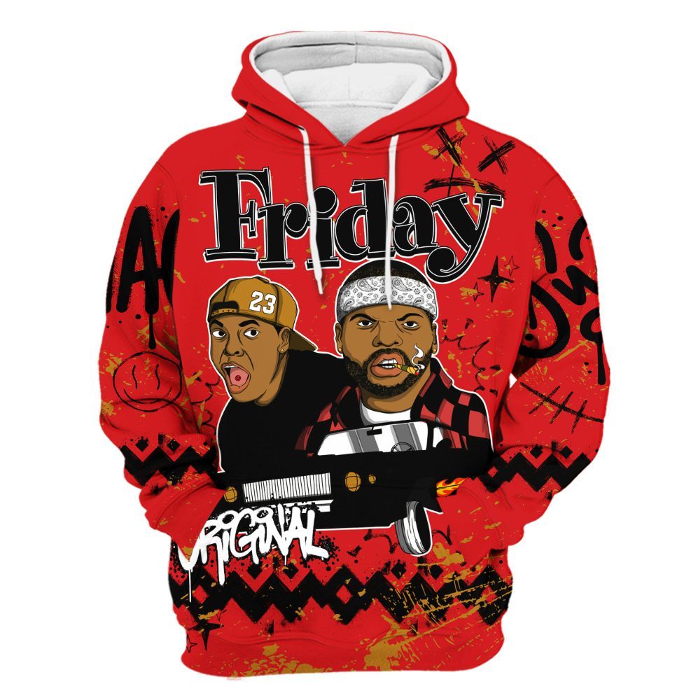 Hoodie To Match Scoot Zeros Retro Portland - Friday Sneaker Crayon All Over Print