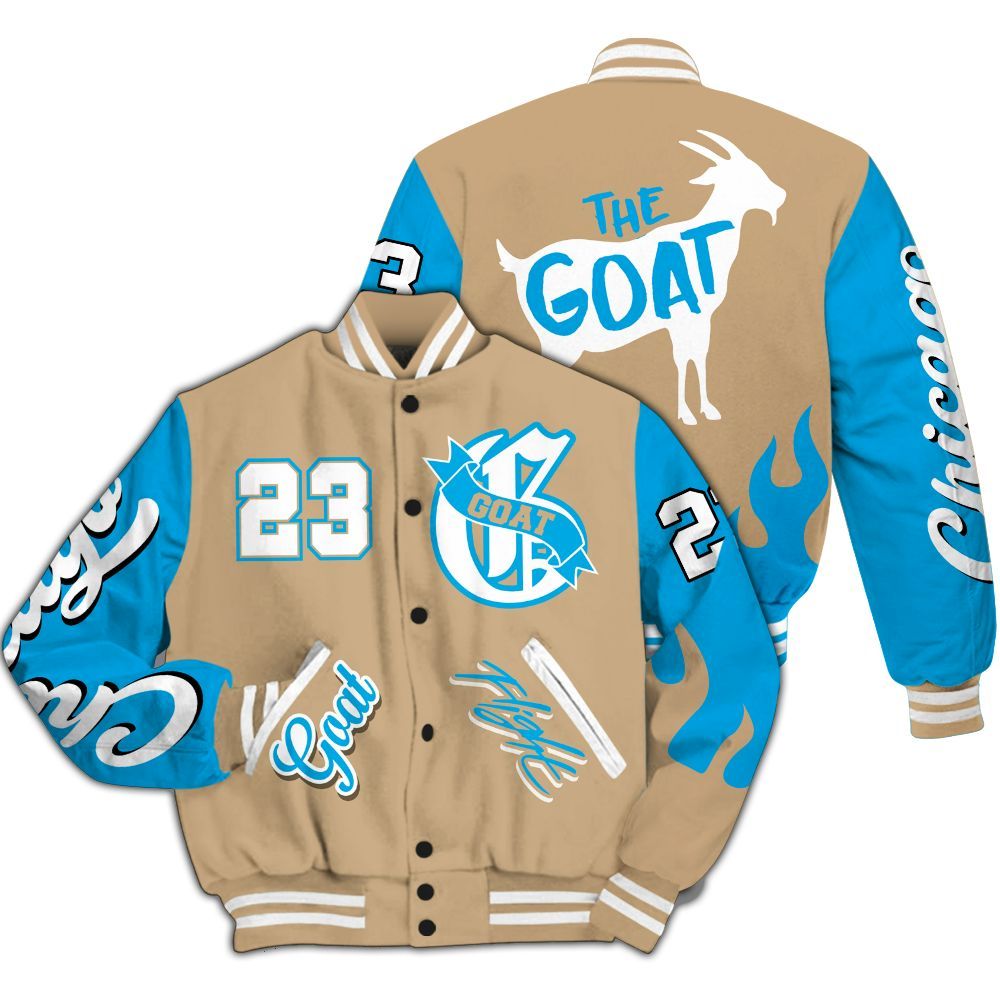 Varsity Jacket To Match H-Town 11s - The G.O.A.T Streetwear All Over Print