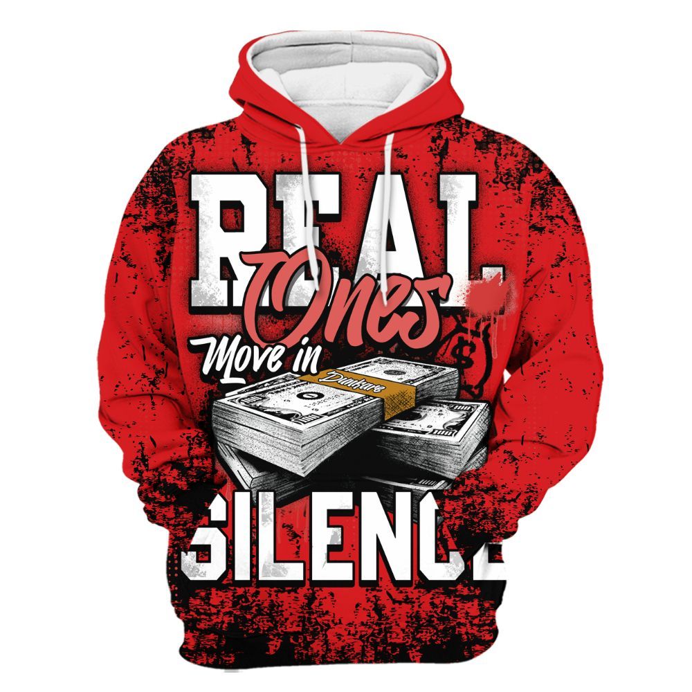 Hoodie To Match Scoot Zeros Retro Portland - Move In Silence Money Street Retro All Over Print