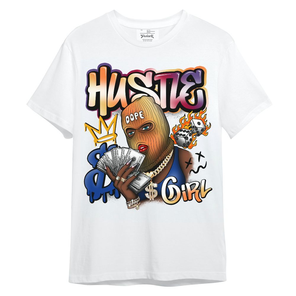 Shirt To Match Air Griffey Max Los Angeles 1s - Money Hustles Girl Streetwear Unisex Shirt