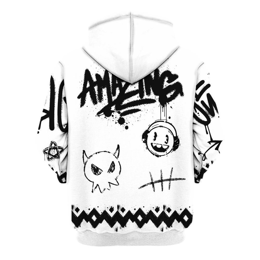 Hoodie To Match Kobe 9 EM Protro Halo - Friday Sneaker Crayon All Over Print