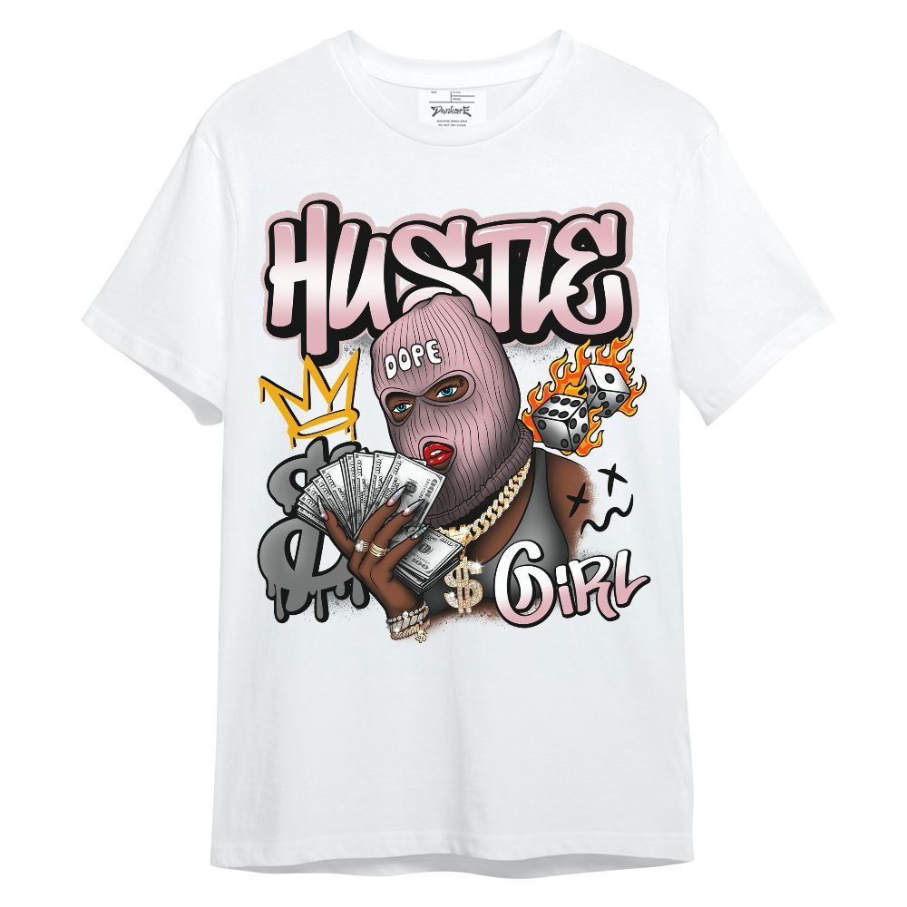 Shirt To Match Air Max DN Pink Foam - Money Hustles Girl Streetwear Unisex Shirt
