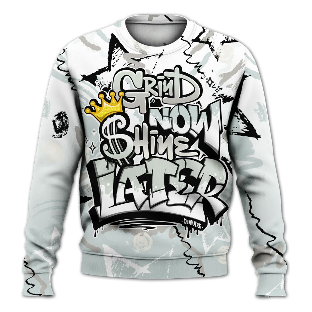Sweatshirt To Match Book Moss Point 1s - Grind Shine Later Drip All Over Print