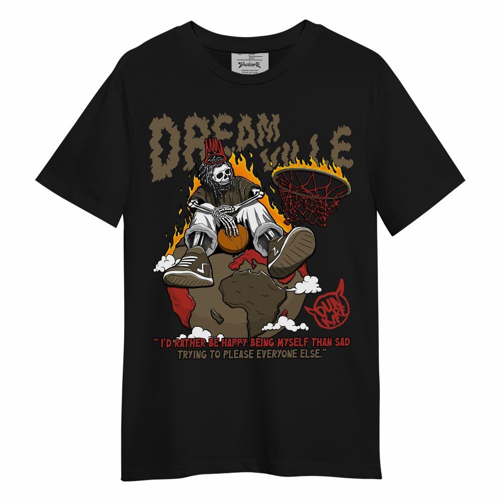 Shirt To Match Olive 9s - J.C Skeleton Unisex Shirt