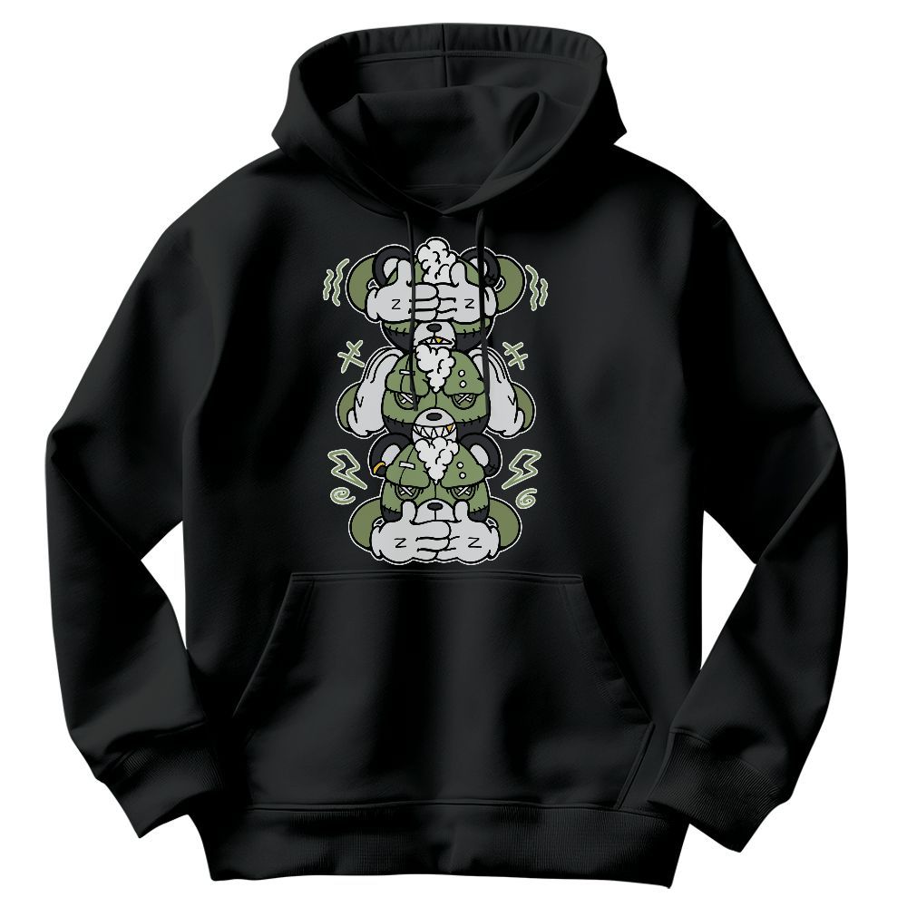 Sweatshirt To Match Oil Green 4s - Wisdom Hugz Graphic