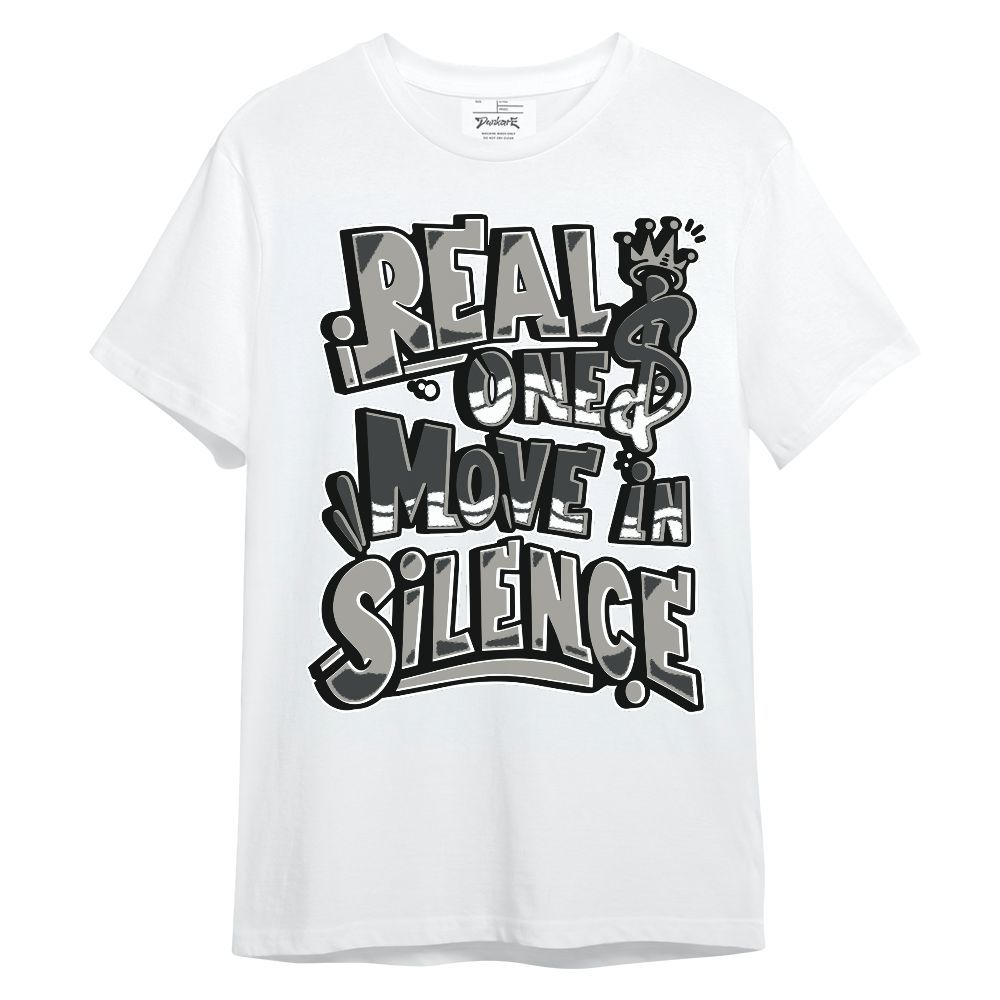 Shirt To Match High Satin Shadow 1s - Ones Move In Silence Graphic Unisex Shirt