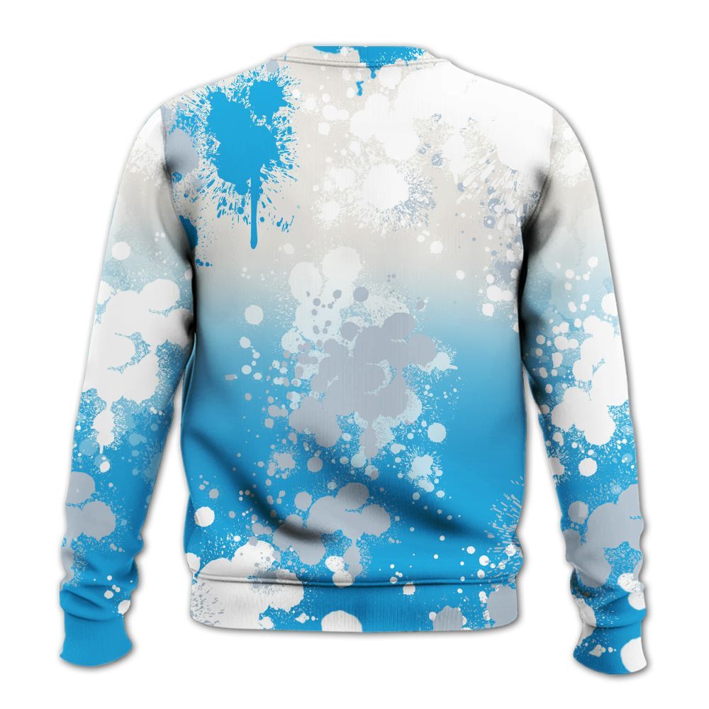 Sweatshirt To Match University Blue Low 2026 11s - Trust No One Scary All Over Print