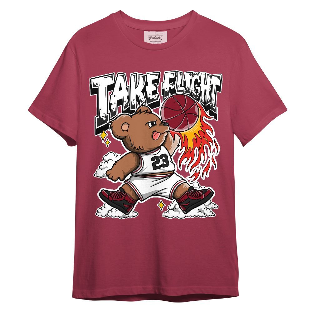 Shirt To Match High OG Black Toe Reimagined 1s - Number 23 Basketball Bear Unisex Shirt