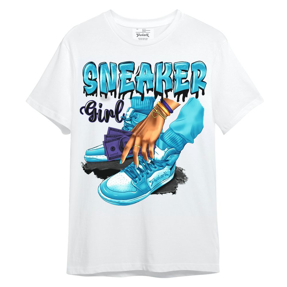 Shirt To Match Retro Aqua 6s - SNEAKER Girl Money Drip Unisex Shirt