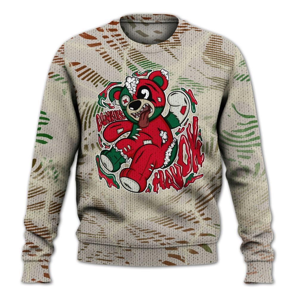 Knitted Sweater To Match El Grito 5s - Havok Bear
