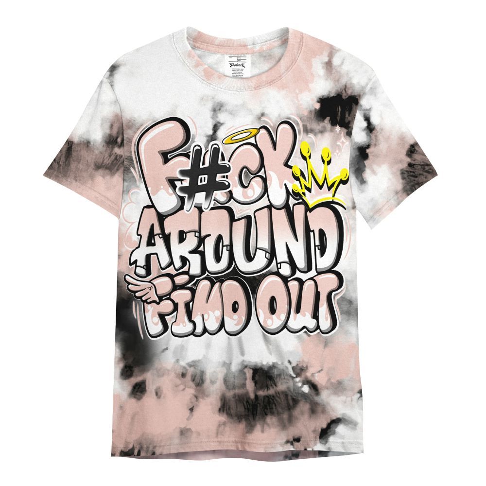 Shirt To Match Low Legend Pink 11s - Tie Dye FK Around Find Out All Over Print