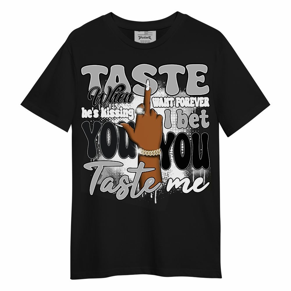 Shirt To Match Low 85 Metallic Black 1s - Taste Me Retro Unisex Shirt