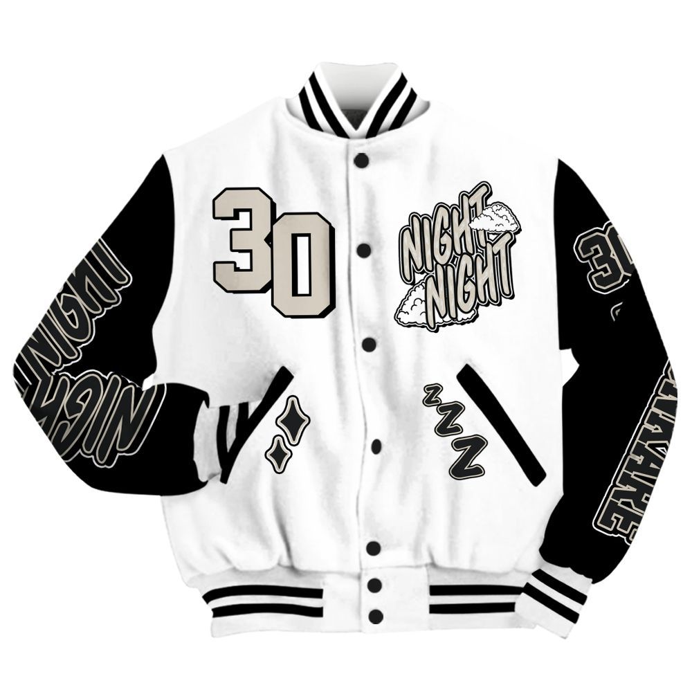 Varsity Jacket To Match Retro Reverse Metallic 5s - Seeya Skeleton All Over Print