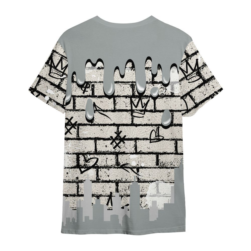 Shirt To Match Retro Pure Money 3s - Hustles Grind Pray Drip All Over Print