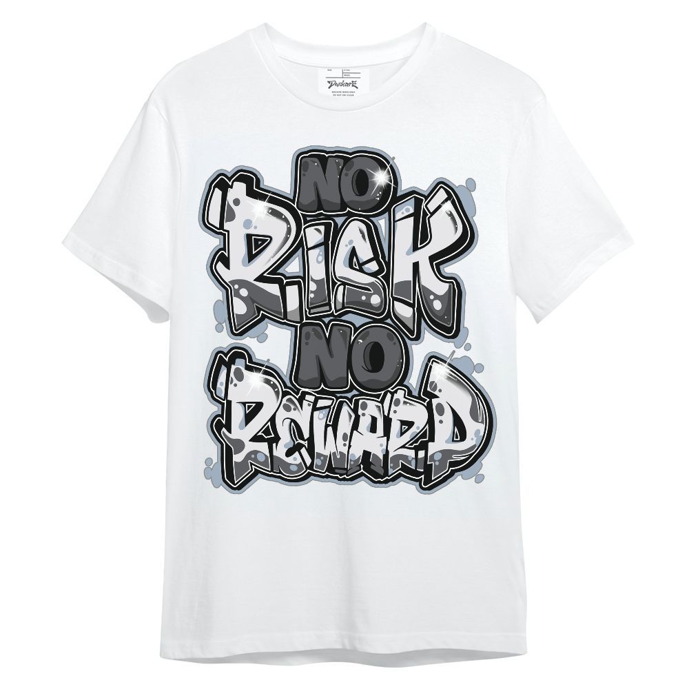 Shirt To Match Reverse Black White 6s - No Risks No Reward Unisex Shirt