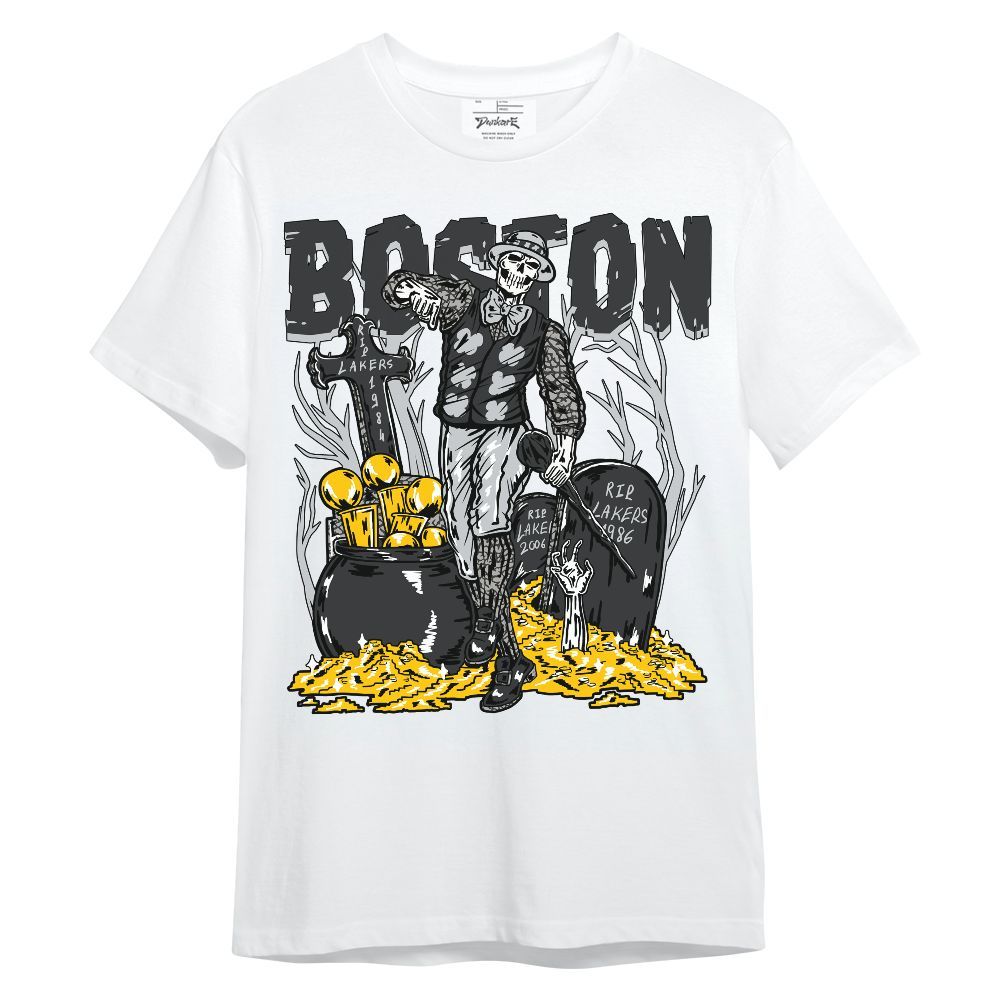 Shirt To Match Black Cement 3s - Goldrush Skeleton Unisex Shirt