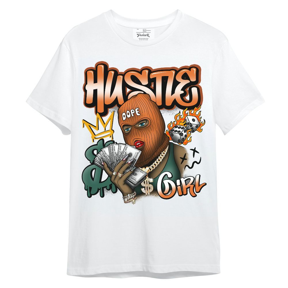 Shirt To Match Dunk Low Ceramic - Money Hustles Girl Streetwear Unisex Shirt