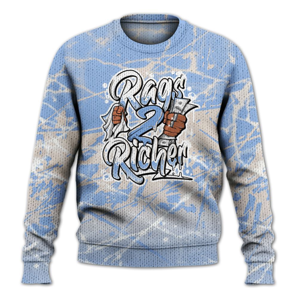 Knitted Sweater To Match Air Max 1 Royal Pulse - Rag 2 Rich Graphic
