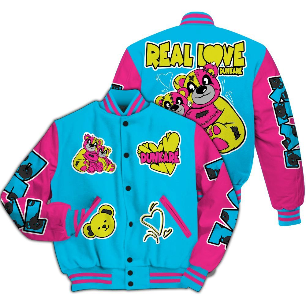 Varsity Jacket To Match Tokyo Nights Stewie 3s - Sincere Fondness Bear All Over Print