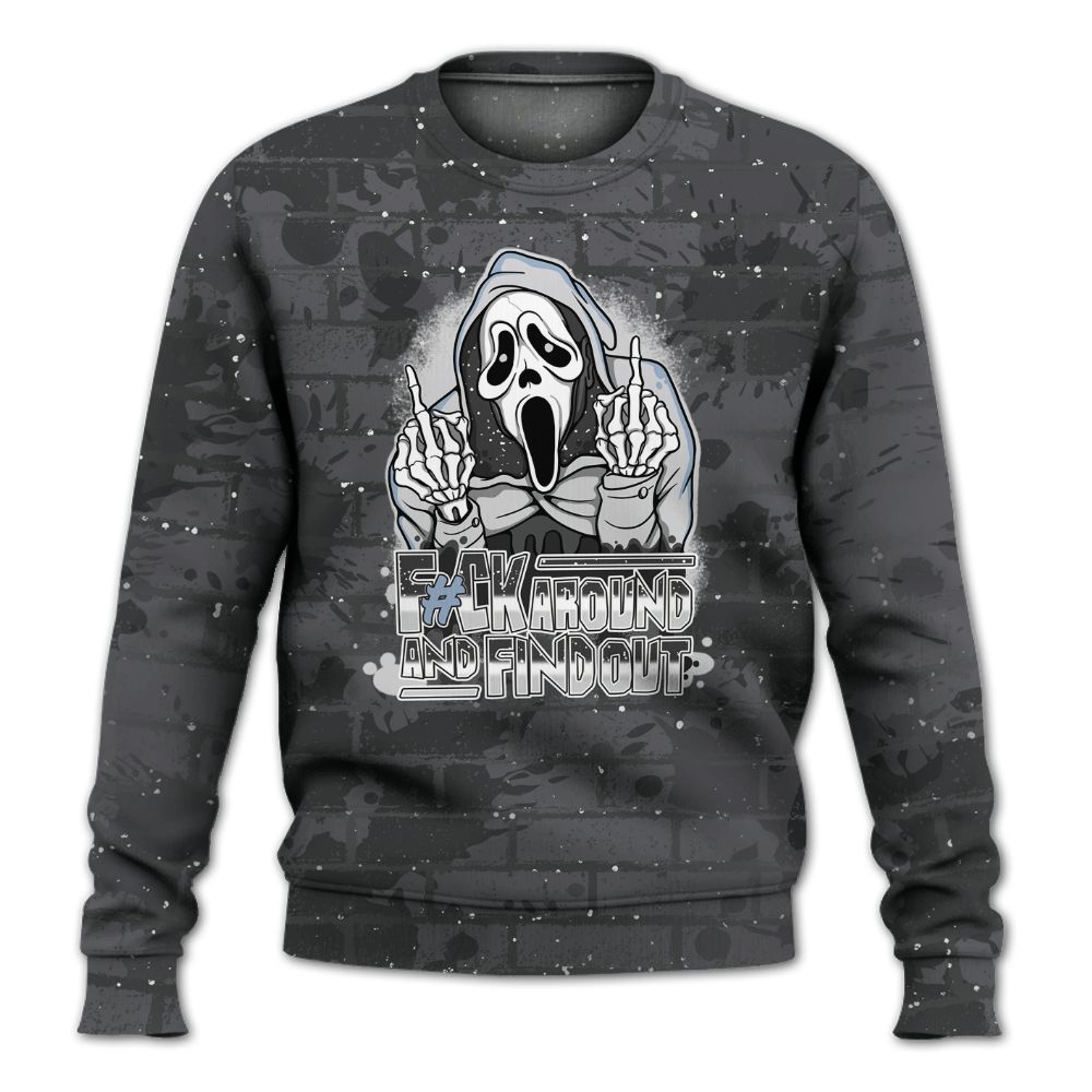 Sweatshirt To Match Reverse Oreo 6s - F#CK And Find Out Graphic Halloween All Over Print