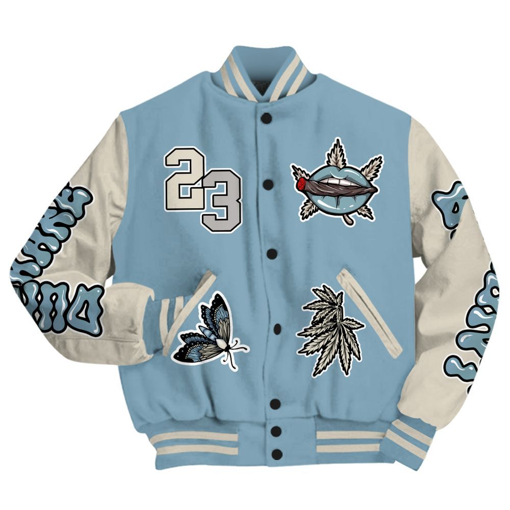 Varsity Jacket To Match Retro SoleFly 13s - Bluntz Unique All Over Print