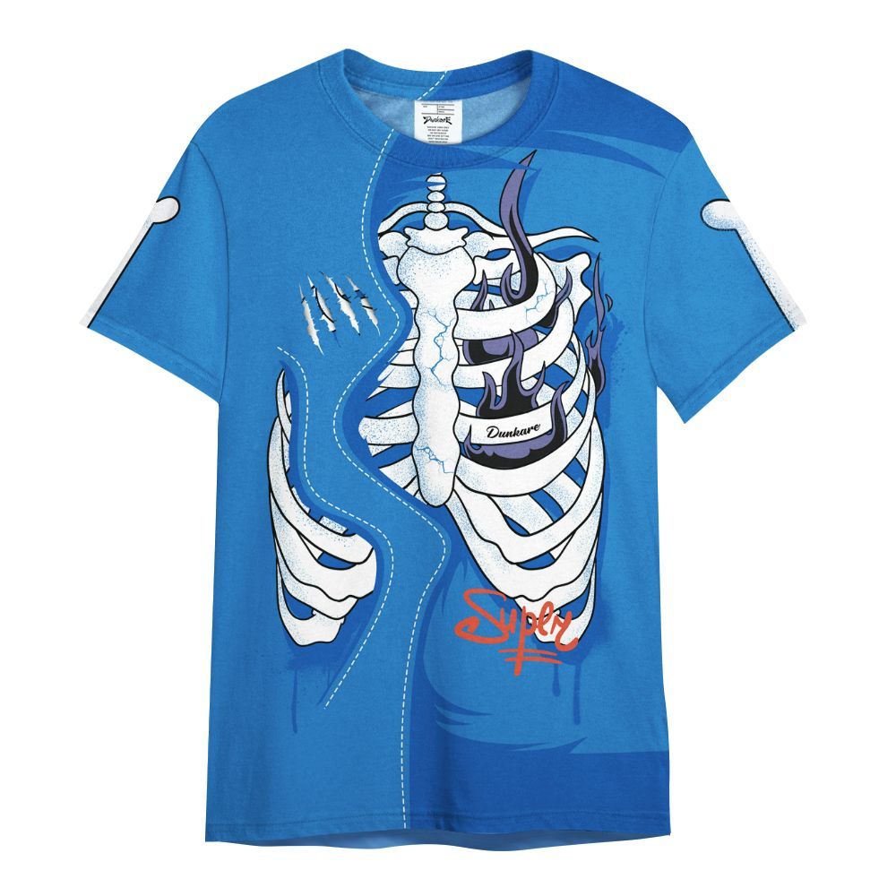 Shirt To Match Hi-Res Blue 700s - It's The Kick For Me All Over Print