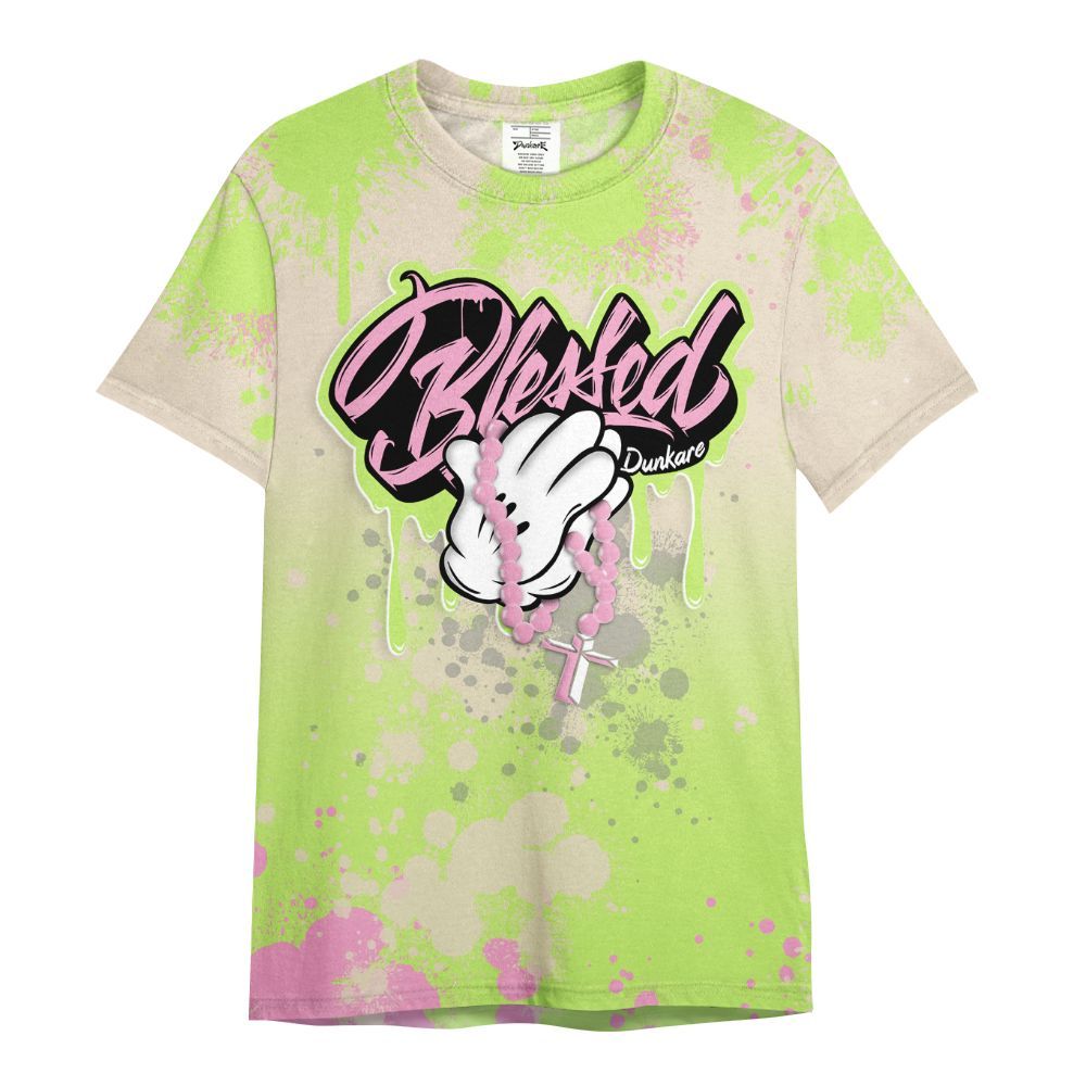 Shirt To Match Jack Black Night Silver - God Blessed Ink Drip All Over Print