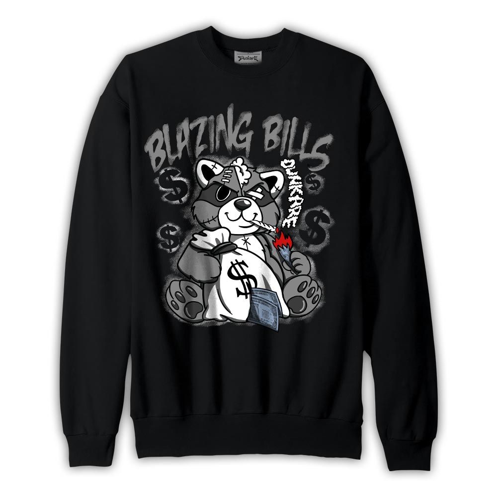 Sweatshirt To match Sweatshirt Blazing Bills Raccoon, Reverse Oreo 6s Sweatshirt To Match Sneaker 1704 DNY