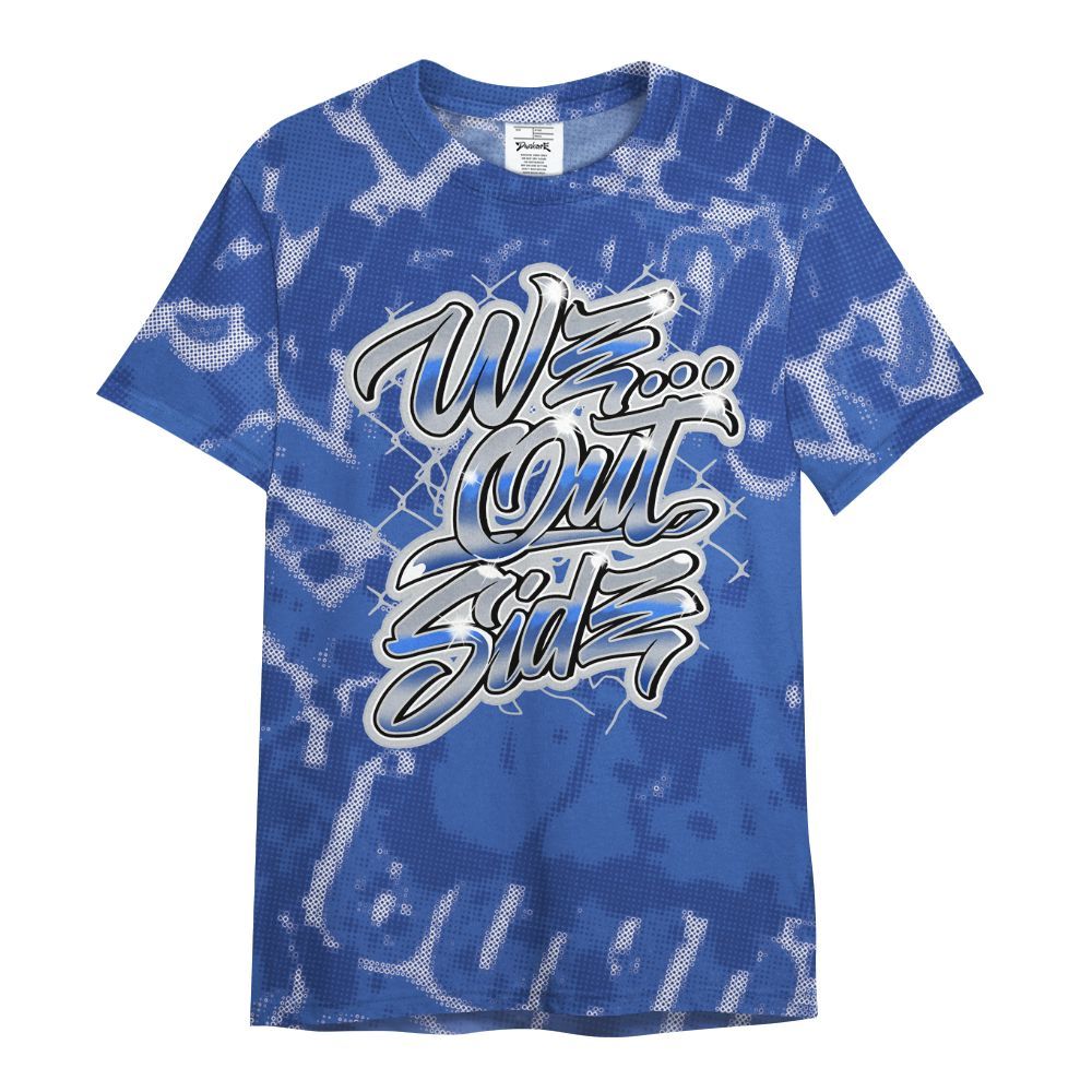 Shirt To Match Air Foamposite One Royal - We OutSider Graphic Street All Over Print