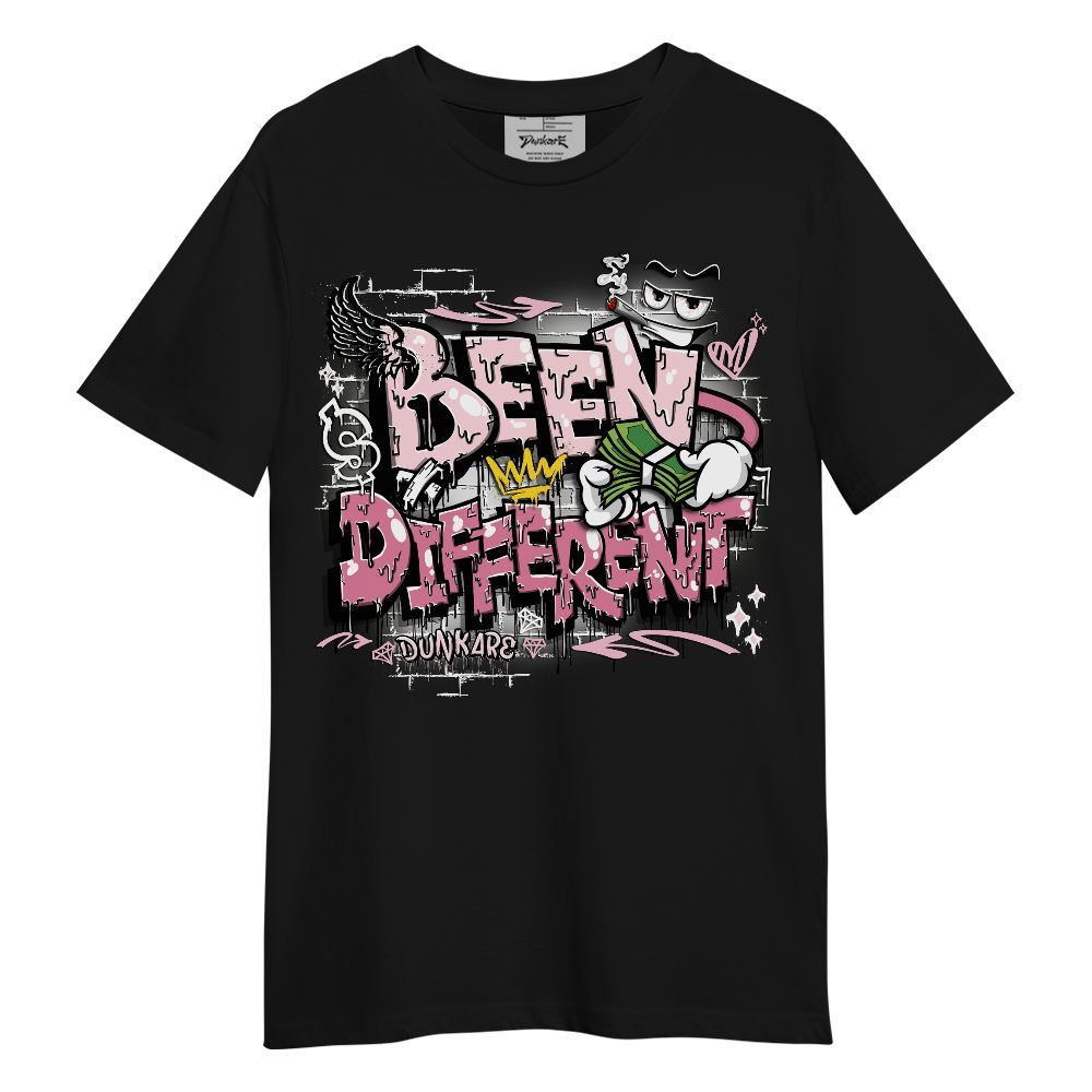 Shirt To Match GS Pearl Pink 12s - Been Dif2erent Drip Graffiti Graphic